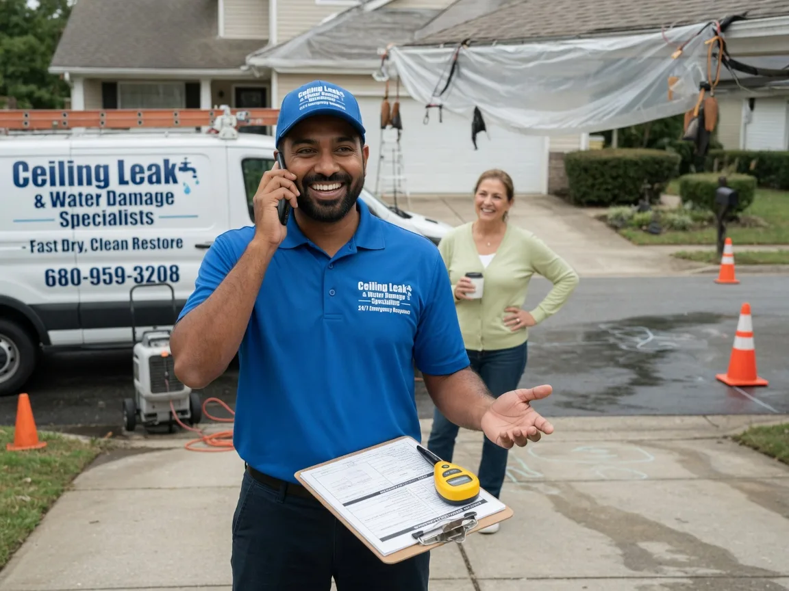 Ceiling Leak Cleanup Lakeville, MA FAQs